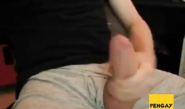 Big Cock, Huge Load! Amateur Handjob by a Man with a Big Dick! 2