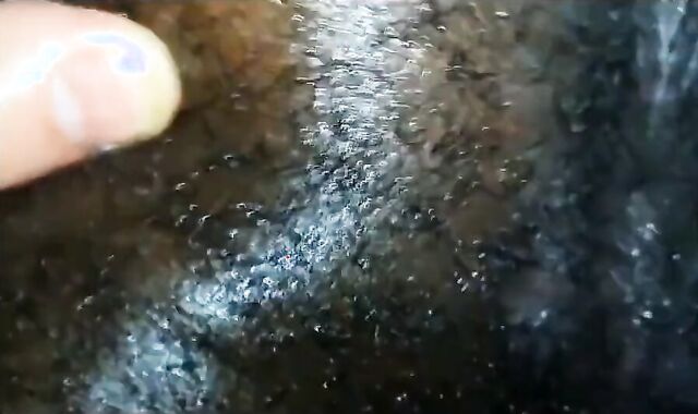 Black Guy Gets an Anal Massage and Fuck from a Young Stud