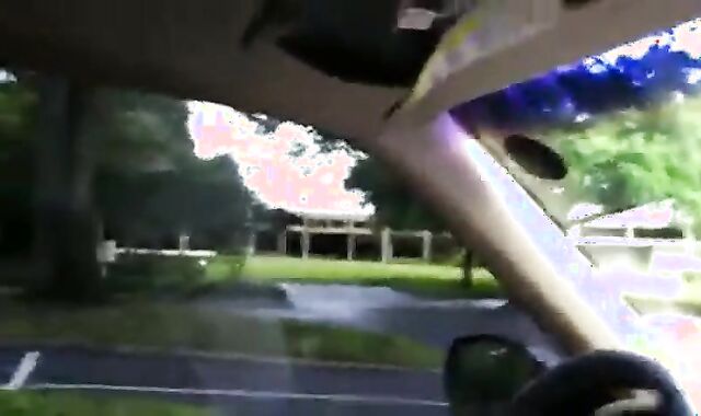 Black Guy Sucks Me Dry In His Car