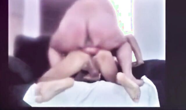 Big Daddy Uses His Younger Bottom Bareback