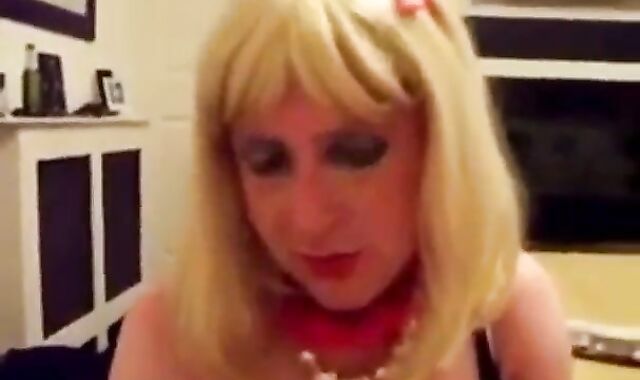 Submissive Crossdresser's Blowjob Training 3