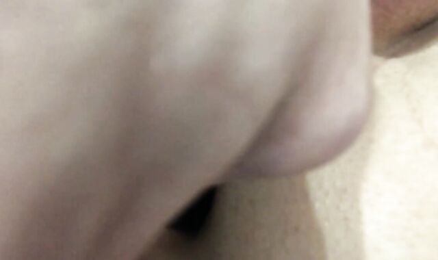 Skinny Twink Gapes His Virgin Hole With Dildo