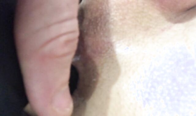 Skinny Twink Gapes His Virgin Hole With Dildo