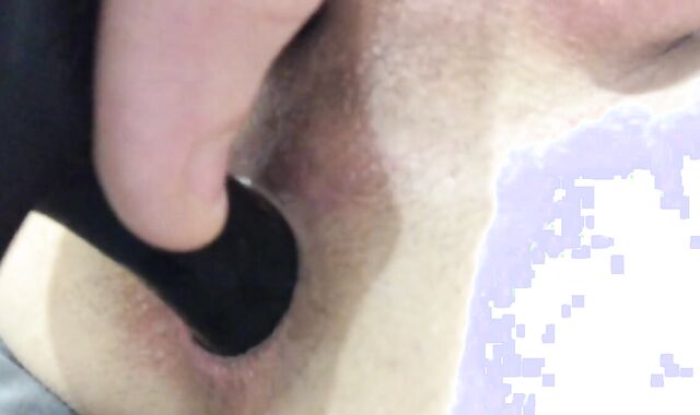 Skinny Twink Gapes His Virgin Hole With Dildo