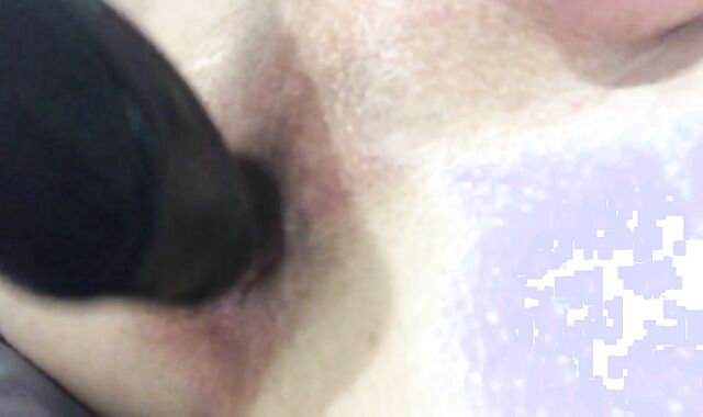 Skinny Twink Gapes His Virgin Hole With Dildo