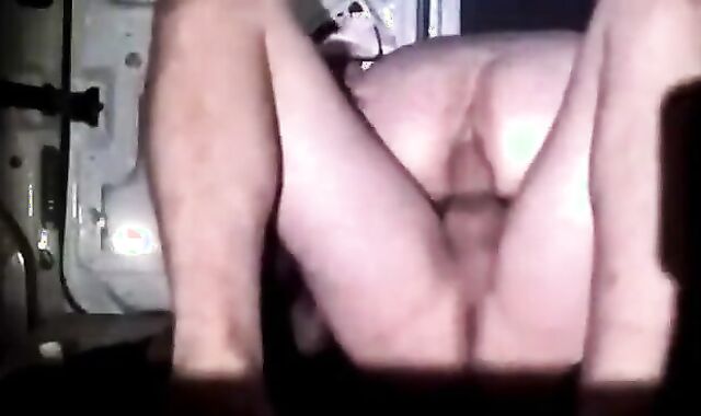 Bareback Van Banging Outdoors with Big Cocks