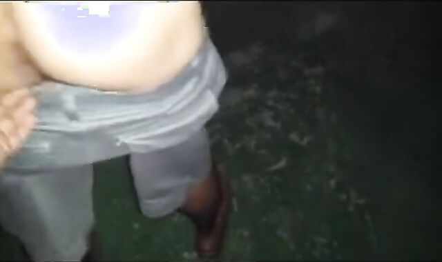 Bareback Fun Outdoors with Horny Amateurs