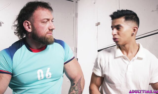 Soccer player Adam Lee  fucks Angel Santana