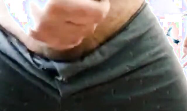 Fat Bear Jacks Off During a Massage