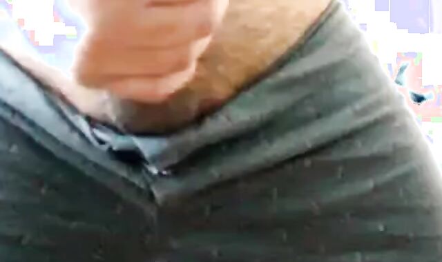 Fat Bear Jacks Off During a Massage