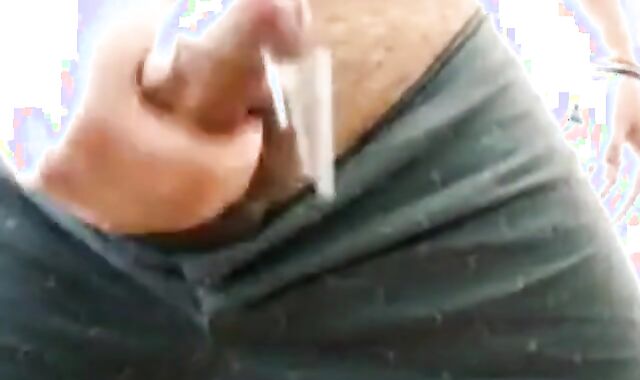 Fat Bear Jacks Off During a Massage