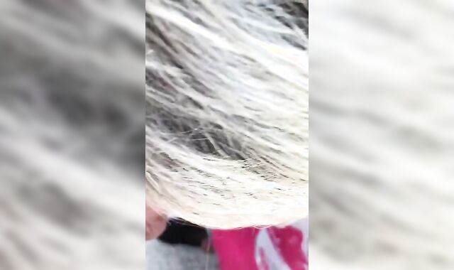 Crossdresser Bobbi's Blowjob at Work