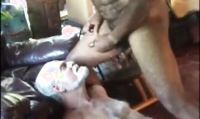 Mature Gay Blowjob and Cum Eating - Amateur Daddy Video 3