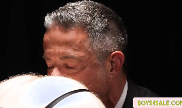 The auctioner handed me over to my new Master