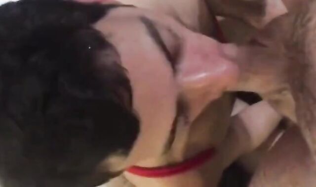 Daddy Feeds His Load to Hungry Twink Cumslut 2