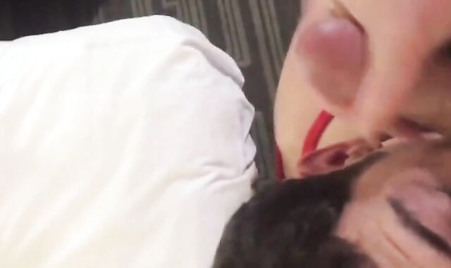 Daddy Feeds His Load to Hungry Twink Cumslut 2