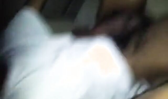 Big Black Cock Blowjob in a Car