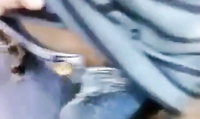 Twink blows big-cocked worker outdoors