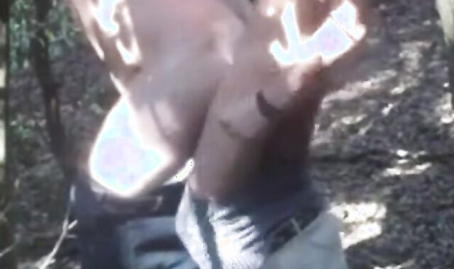Bareback Fun in the Forest with a Horny Amateur 2