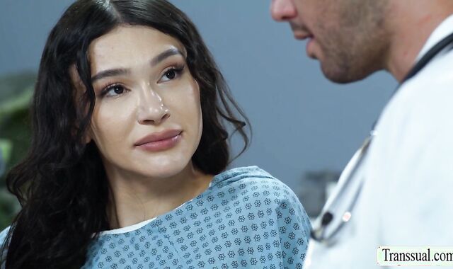 Letting my hot doctor bang my wet asshole