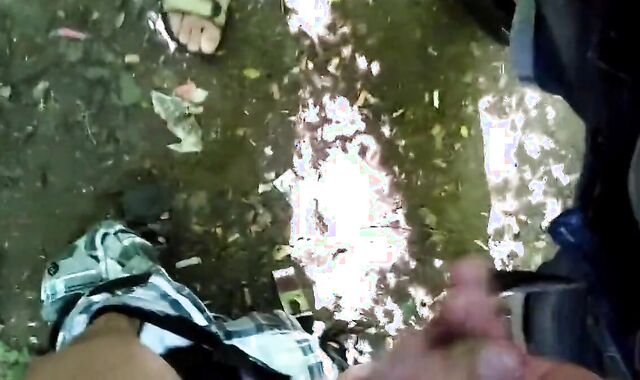 Group Sex in the Park with Three Amateur Men