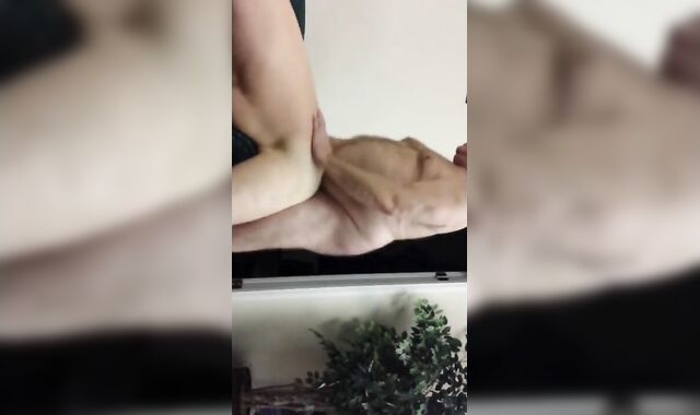Bareback Office Fuck with Daddy 2