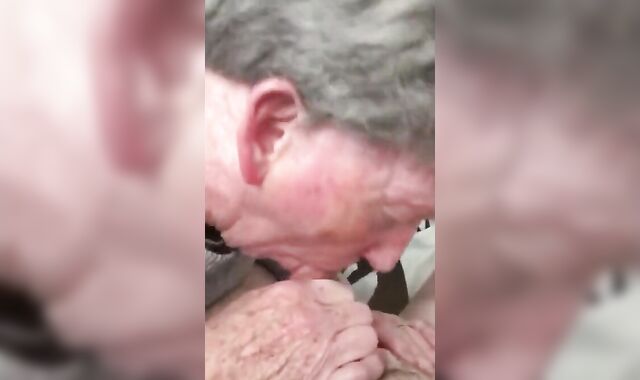 Old-Young Hunk Blowjob