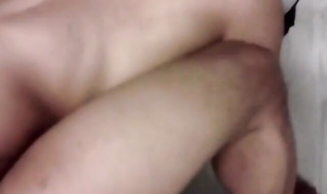 Bareback Staircase Fuck with Big Black Cock