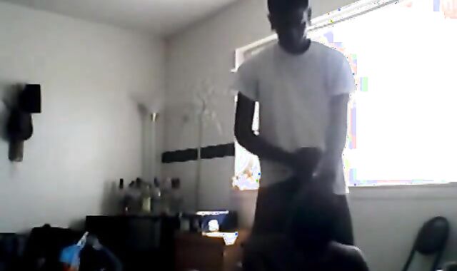 Black Amateur Big Cock Fucks Straight Friend