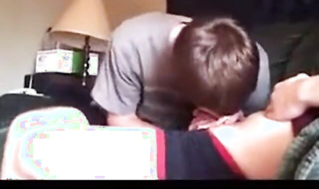 Roommates Filmed Getting a Blowjob by a Twink 2