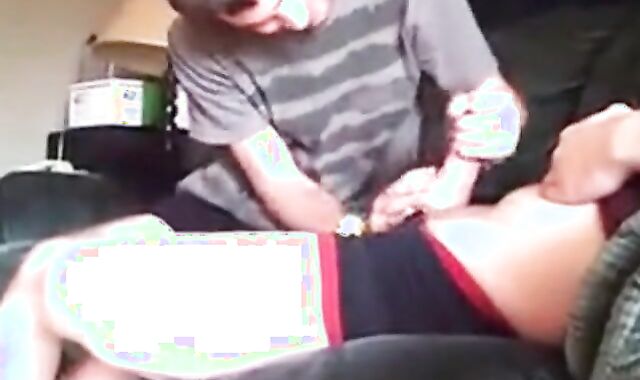 Roommates Filmed Getting a Blowjob by a Twink 2