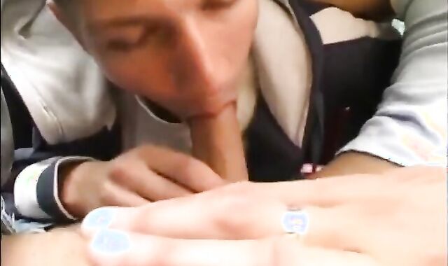 Backseat Blowjob Fun