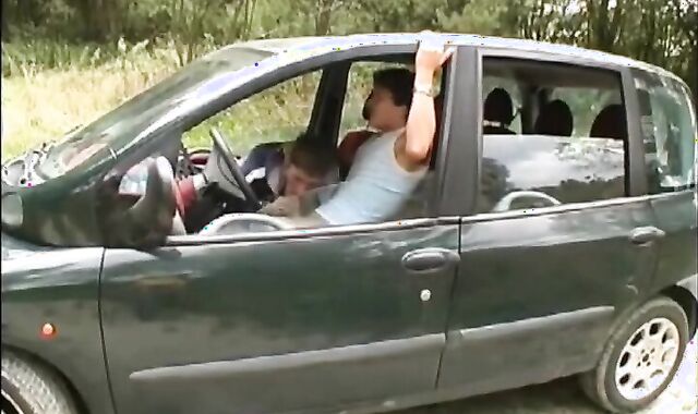 Backseat Blowjob Fun