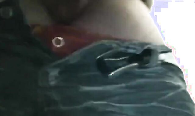 Asian Crossdresser Amateur Gets It in a Public Restroom 2