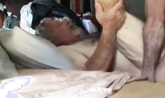 Bareback Daddy Gets Fucked Hard 2