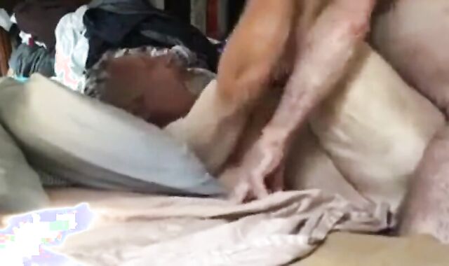 Bareback Daddy Gets Fucked Hard 2