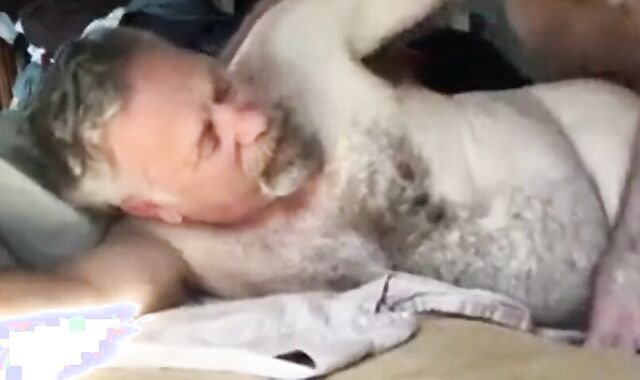 Bareback Daddy Gets Fucked Hard 2