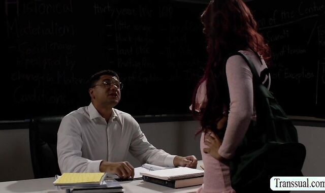 Sucking and riding my pervert teachers dick