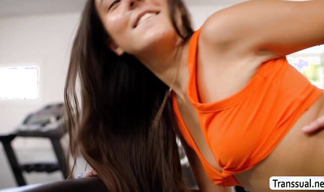 New inmate babe fucked by cellmate and jail guard
