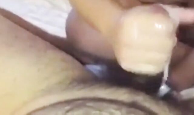 Messy Fun: Asian Chub Gives Bear a Handjob