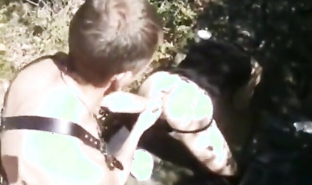 Bareback Outdoor Fun with Horny Strangers 2