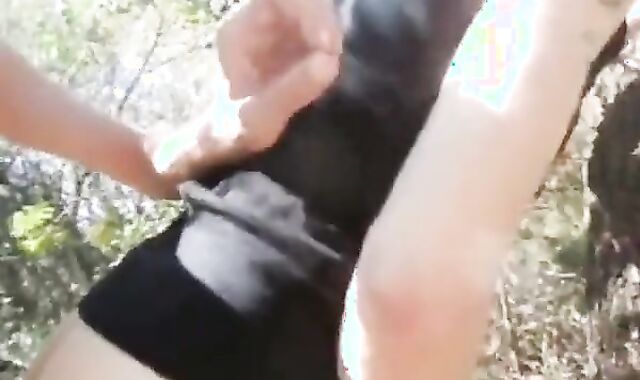 Bareback Outdoor Fun with Horny Strangers 2