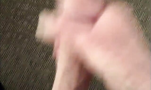 Daddy's Huge Cock Stroked by Amateur