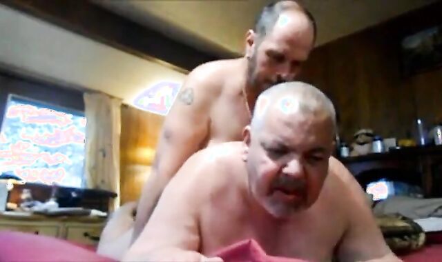 Fat Daddy Barebacks His Boy and Breeds Him 2
