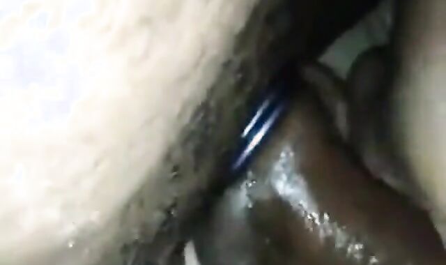 Interracial Amateur Gay Sex: Black on White