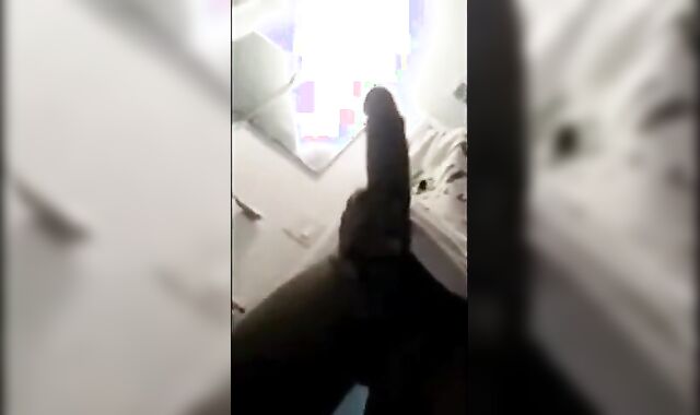 Big Black Cock on Webcam