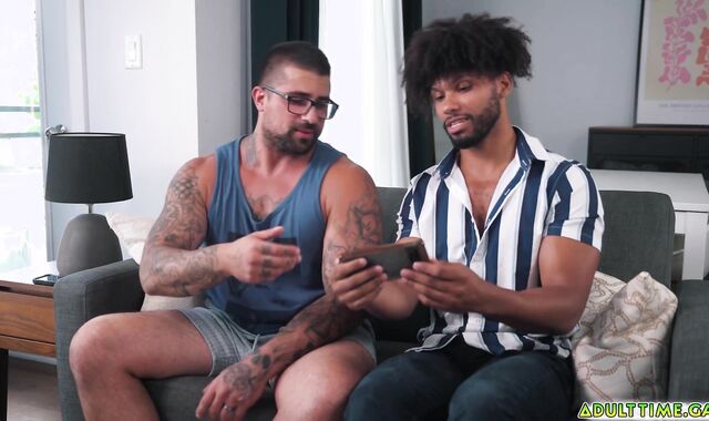 Steamy anal sex scene with Ryan Bones and Tony Genius