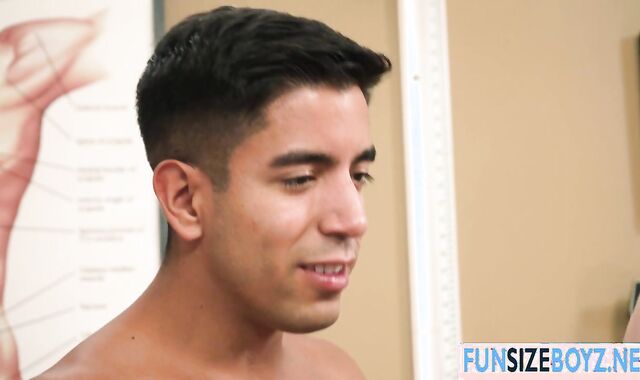 My DILF doctor fucks me while doing ultrasound
