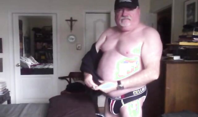 Mature Bear Strips and Strokes 2