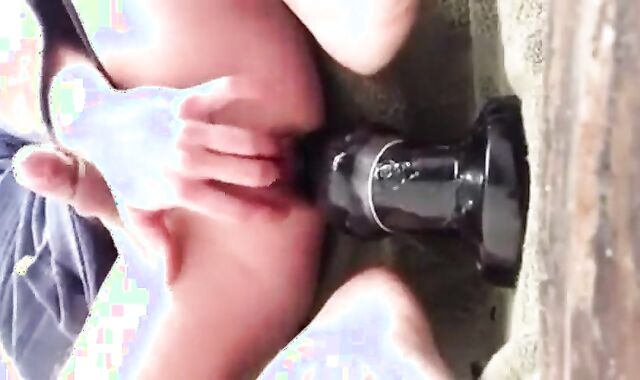Twink's Ass Stretched by Sex Toys and Fists